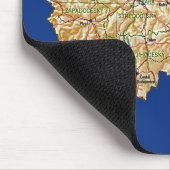 チェチアマップマウスパッド マウスパッド (コーナー)