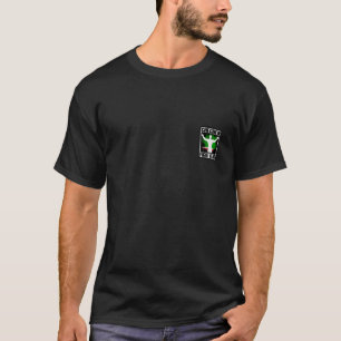 チェチェンの戦いクラブ黒のTシャツ Tシャツ