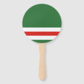 チェチェン共和国国旗のセット・オブ・ファン ハンドファン (裏面)