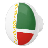 チェチェン共和国旗 セラミックノブ (右)