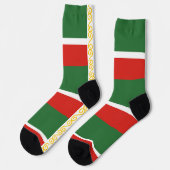 チェチェン共和国旗 ソックス (左)