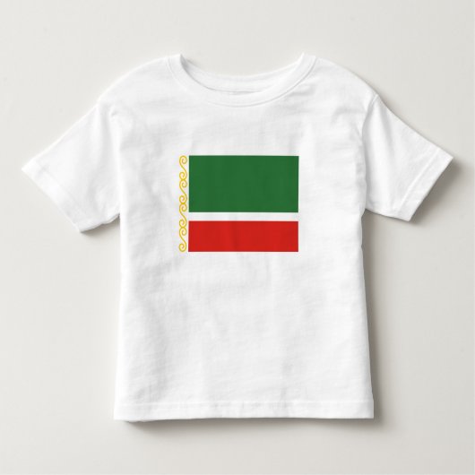 チェチェン共和国旗 トドラーTシャツ (正面)