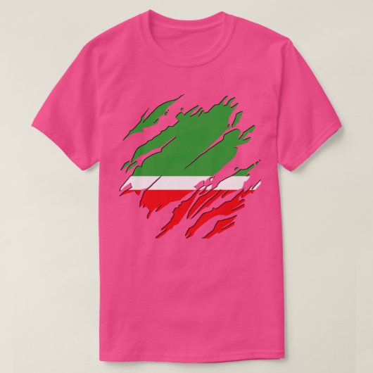 チェチェン共和国 Tシャツ (デザイン正面)