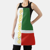 チェチェン国旗 エプロン (インサイチュ)