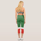 チェチェン国旗 カプリレギンス (裏面)