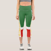 チェチェン国旗 カプリレギンス (正面)