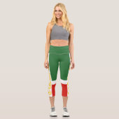 チェチェン国旗 カプリレギンス (正面)