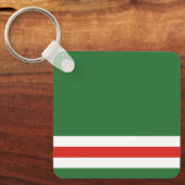 チェチェン国旗 キーホルダー (正面)