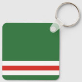 チェチェン国旗 キーホルダー (裏面)