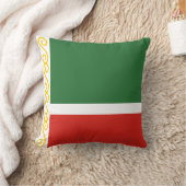 チェチェン国旗 クッション (ブランケット)