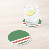 チェチェン国旗 コースター (側面)