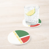 チェチェン国旗 コースター (側面)