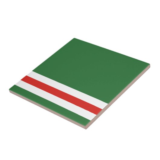 チェチェン国旗 タイル (側面)