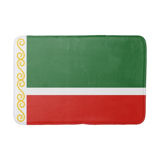 チェチェン国旗 バスマット (正面)