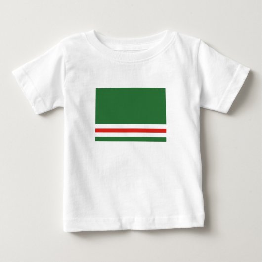 チェチェン国旗 ベビーTシャツ (正面)