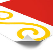 チェチェン国旗 ポスター (コーナー)