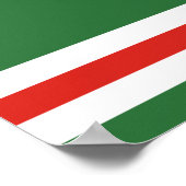 チェチェン国旗 ポスター (角)