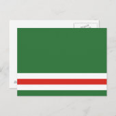 チェチェン国旗 ポストカード (正面/裏面)