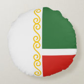 チェチェン国旗 ラウンドクッション (裏面)