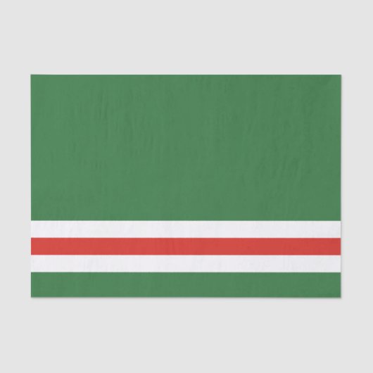 チェチェン国旗 薄葉紙 (正面)