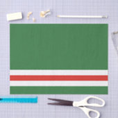 チェチェン国旗 薄葉紙 (クラフト)