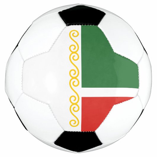 チェチェン フラグ サッカーボール (正面)