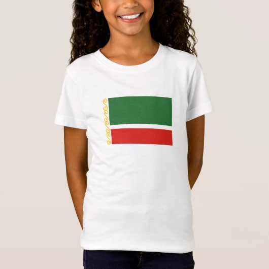 チェチェン フラグ Tシャツ (正面)