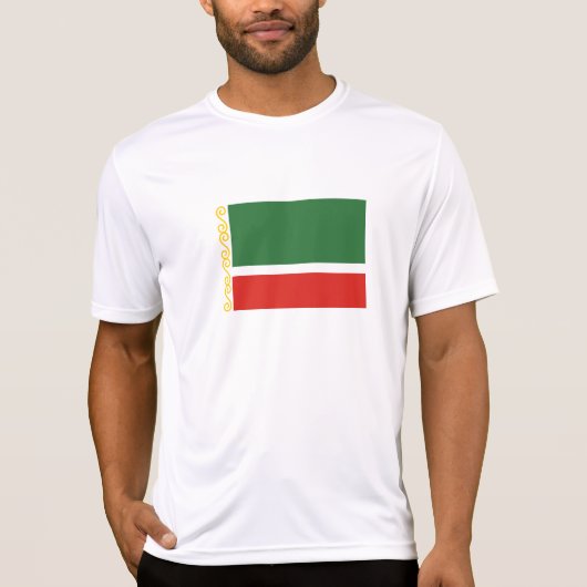 チェチェン フラグ Tシャツ (正面)