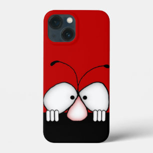 チェッおもしろいクイン iPhone 13 MINIケース