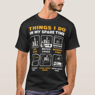チェッおもしろいスプレーヤー私の暇な時間に行うこと Tシャツ
