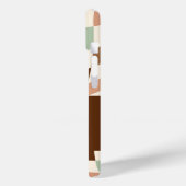 チェッエレガントクモダンボードパーソナライズされたモノグラム Case-Mate iPhoneケース (裏面 / 左)