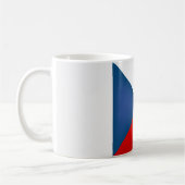 チェッカッコいいコ国旗 コーヒーマグカップ (左)