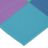 チェッカラフルカーボードパターン テーブルクロス (アングル)