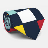 チェッカラフルカーボードパターン ネクタイ (ロール)