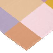 チェッカラフルカーボード幾何自然紫 テーブルクロス (アングル)