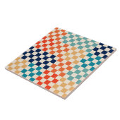 チェッカラフルカー市松模様にボードパターン タイル (側面)