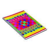 チェッカラフルスボードとピース ノートブック (右側)