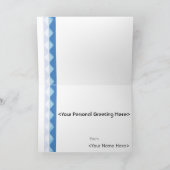 チェッカーは縞で飾り、 カード (内部)