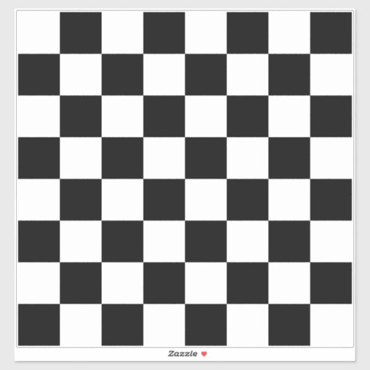 チェッカーやチェスにいつでも備えて シール (シート)
