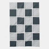 チェッカーボードチェッククラシック キッチンタオル (縦)