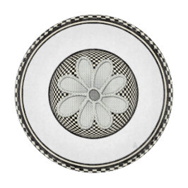 チェッカーボードデイジーシャルキュテリーボード カッティングボード