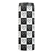 チェッカーボードハート タンブラー (裏面)