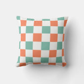 チェッカーボードパターン クッション (裏面)