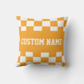 チェッカーボードパターン クッション (裏面)