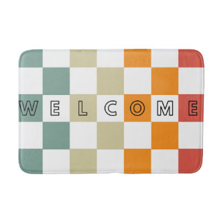 チェッカーボードマット | マット&ラグ バスマット