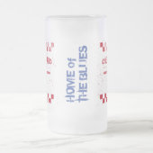 チェッカーボードラウンジシカゴ フロストグラスビールジョッキ (中央)