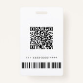 チェッカーボードレーシングフラッグ緑のラインレースフォト バッジ (裏面)