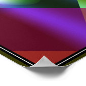 チェッカーボード幽霊。 ポスター (角)