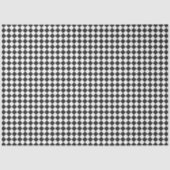 チェッカーボード白黒数々の使用おもしろい 薄葉紙 (正面)