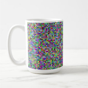 チェッカーボード15ozマグカップ コーヒーマグカップ